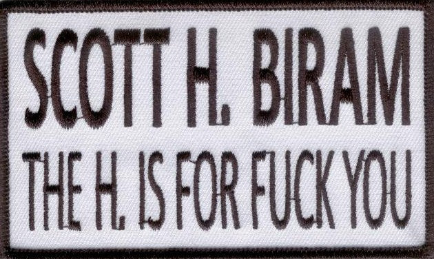 The H. Is For Fuck You Patch
