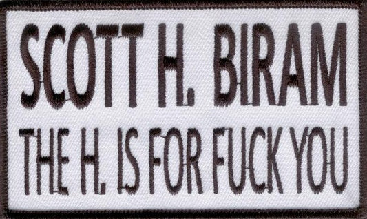 The H. Is For Fuck You Patch