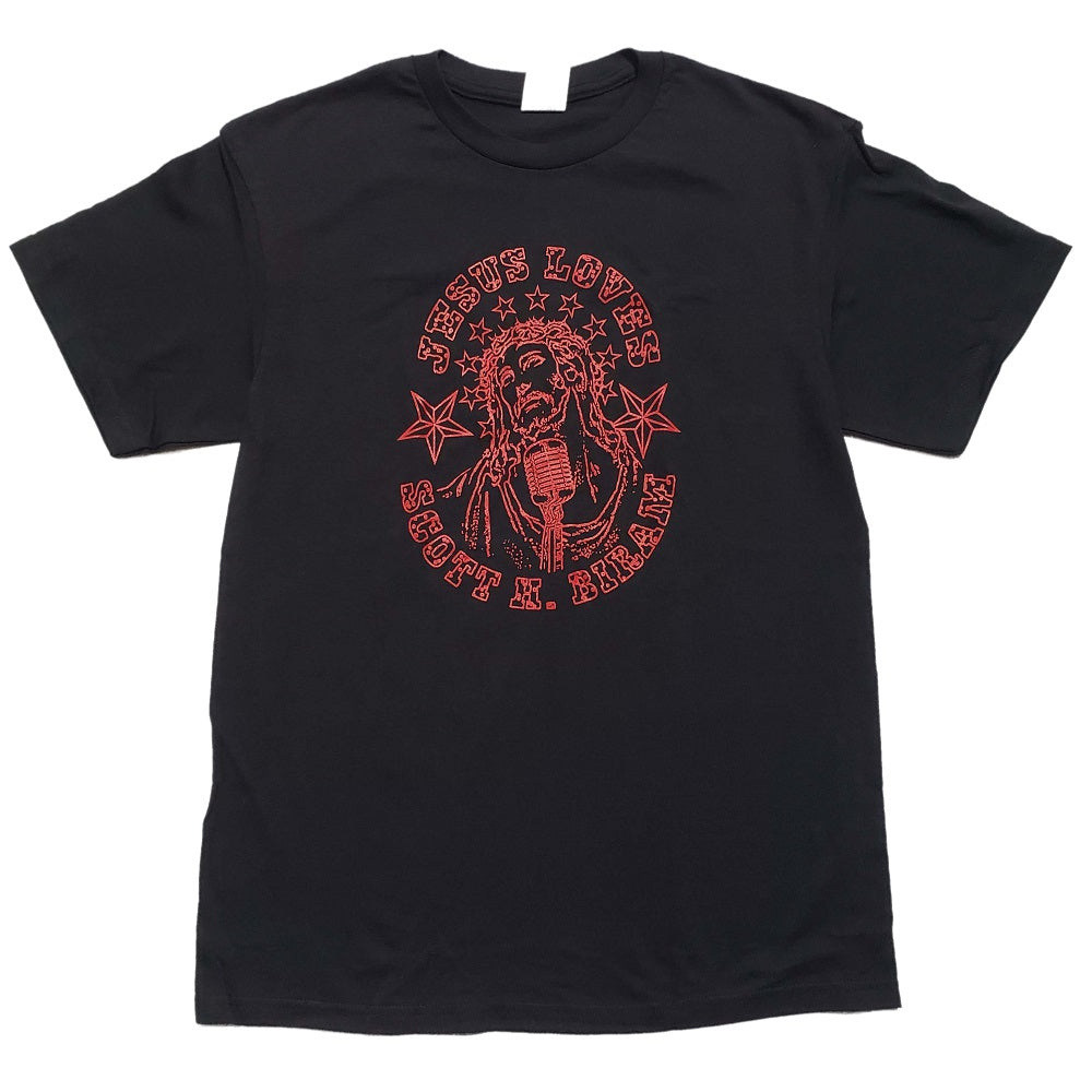 Jesus With Microphone Tshirt
