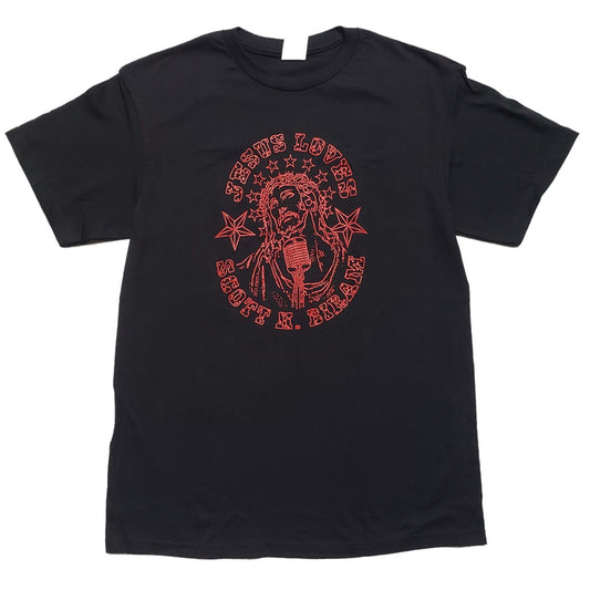 Jesus With Microphone Tshirt